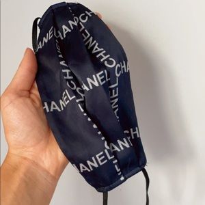 Satin Chanel face mask